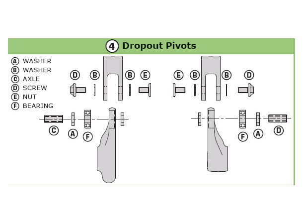 RANGE LE/1/2 DROPOUT PIVOT 959800-12-239